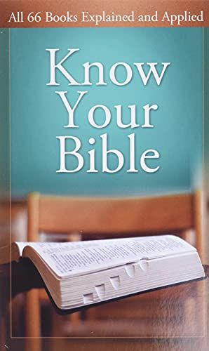 Know Your Bible: All 66 Books Explained
