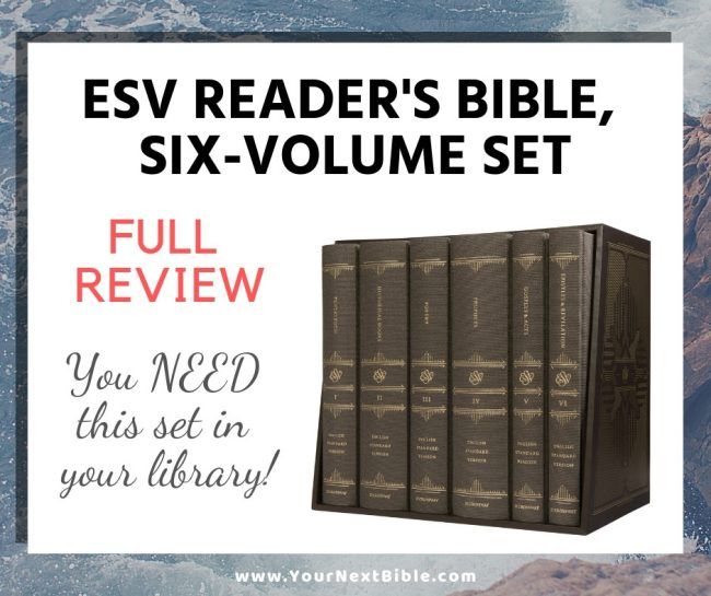 A Review of the ESV Readers Bible 6 Volume Set