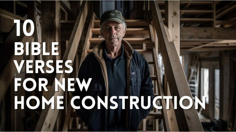 10 Bible Verses for New Home Construction